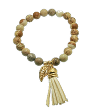 Last inn bildet i Galleri-visningsprogrammet, Armbånd i trommlet stein