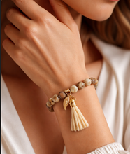 Last inn bildet i Galleri-visningsprogrammet, Armbånd i trommlet stein