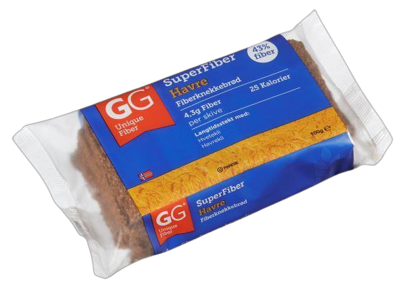 GG SuperFiber Havre - knekkebrød