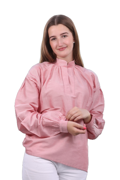 Silkebluse 100% silke