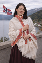Last inn bildet i Galleri-visningsprogrammet, Sjal i eksklusiv pashminaull
